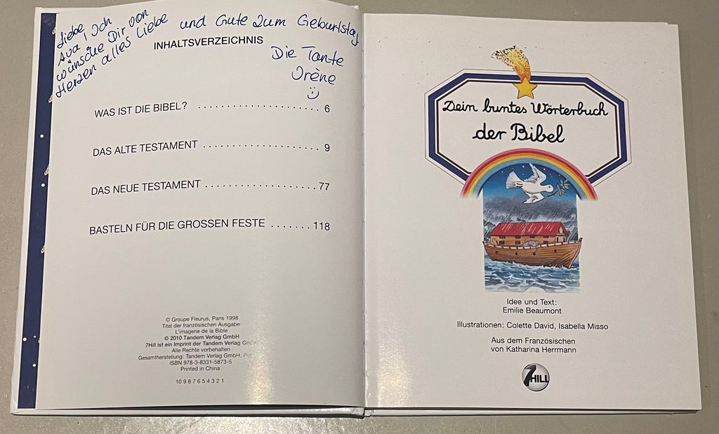Dein buntes Wörterbuch der Bibel